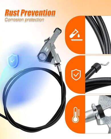 481363 Choke Cable Fit for SCZ61V-27FX SCZ61RD-31FX SCZ72V-35BV-EFI SCZII-61V-31FX STR-20CH STTII-72V-26DFI in Saudi Arabia