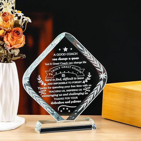 YWHL Teacher Appreciation Gifts Crystal Thank You Gifts for Teacher Office Desk Decor Best Teacher Gifts for Women Men from Students Meaningful Gifts for Teacher for Birthday Retirement Christmas in Saudi Arabia