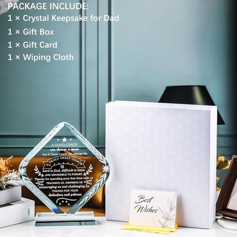 YWHL Teacher Appreciation Gifts Crystal Thank You Gifts for Teacher Office Desk Decor Best Teacher Gifts for Women Men from Students Meaningful Gifts for Teacher for Birthday Retirement Christmas in Saudi Arabia