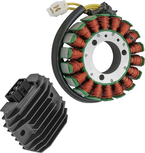 Caltric Stator & منظم المقوم متوافق مع Kawasaki Bayou 300 KLF300 KLF-300 4X4 1989-2002 in Kuwait