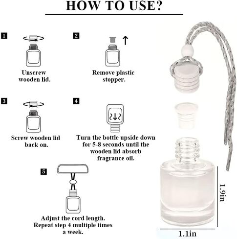 Amber & Vanilla Hanging Air Air معطر-ناشر الزيوت العطرية الطويلة للسيارة والخزانة والحمام-رائحة الرائحة الطبيعية 2 عبوة in Kuwait