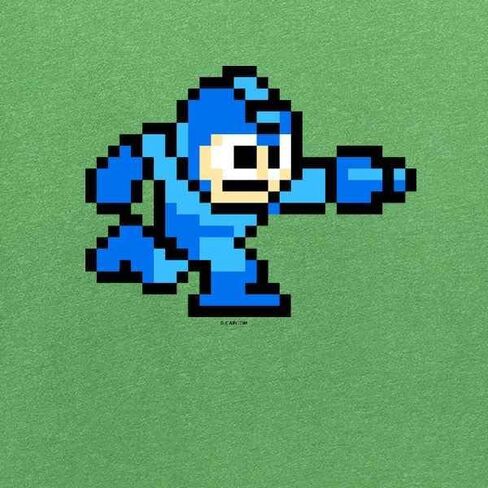 Threads pop mega man 8 بت تشغيل عتيقة فيديو عتيقة megaman graphic تي شيرت للرجال in Saudi Arabia