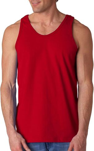 Gildan - Ultra Cotton Tank Top - 2200-Red-3XL in Saudi Arabia