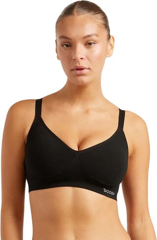 Boody Women’s Wireless Full‑Bust T‑Shirt Bra | Bamboo Viscose, Seam‑Free Comfort, Invisible Fit, 2‑in‑1 Adjustable Straps in Kuwait