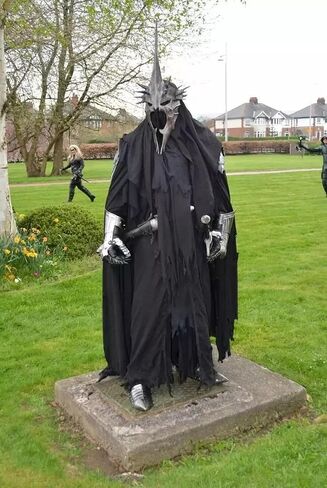 Medieval Nazgul Witch King Full Body Armor Cosplay Halloween in Saudi Arabia