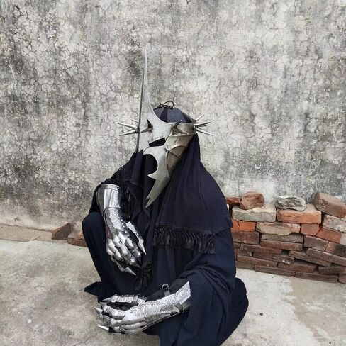 Medieval Nazgul Witch King Full Body Armor Cosplay Halloween in Saudi Arabia