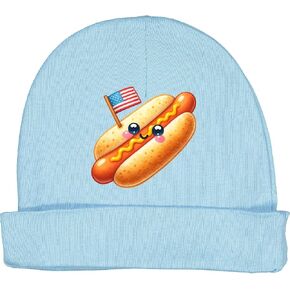 inktastic All-American Hot Dog Baby Hat in Kuwait