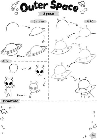 How To Draw 300+ Cute Stuff: Easy Step-by-Step Drawings of Animals, Nature, Vehicles, Food, Fantasy Things,... Book for Kids in Saudi Arabia
