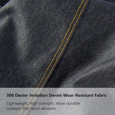 BASSDASH Men’s Denim Breathable Chest Waders Waterproof Durable Lightweight Stocking Foot for Fishing Hunting ATV Riding in Kuwait