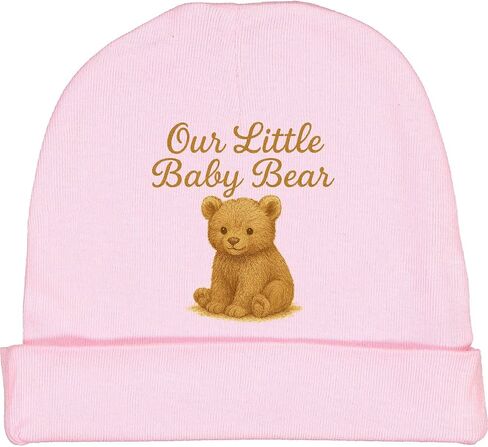 inktastic Our Little Baby Bear Adorable Illustration Baby Beanie Hat in Saudi Arabia