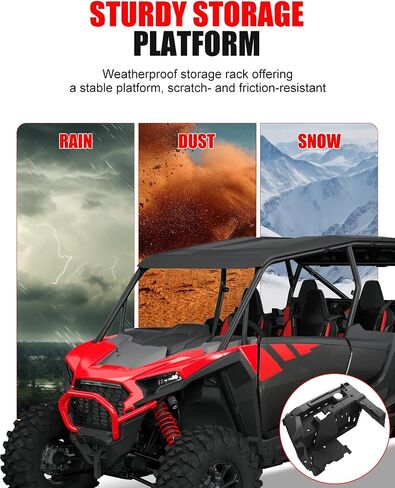 صندوق السرير الجانبي الأيسر لـ Polaris RZR XP 1000/ Turbo ، قسم مربع سرير تخزين الأمتعة الخلفي لـ Polaris RZR XP 1000/ XP 4 1000/ RZR Turbo S/ RZR XP Turbo 2014-2023 ملحقات ، استبدل OEM #5454271 in Saudi Arabia