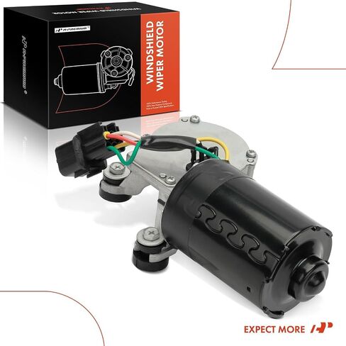 A-Premium Front Windshield Wiper Motor Compatible with Kia Rio 2001-2005, Sephia 2000-2001, Spectra 2000-2004, 5-Pin, Replace# 0K2AA67350A, 0K2AA67350B in Saudi Arabia