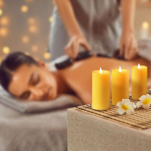 6 حزمة شموع شمع العسل الطبيعي ، 100 ٪ شمعات الشمع النقي-1010 ساعات ، حرق طويل ، شموع شمع النحل العضوي للمنزل ، الحفلات ، الحفلات ، شمعة شمع العسل بلا تدخين غير مدخنة. in Kuwait