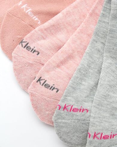 Calvin Klein Girls No Show Socks - 6 Pack Athletic Low Cut Socks for Girls (M -L) in Saudi Arabia