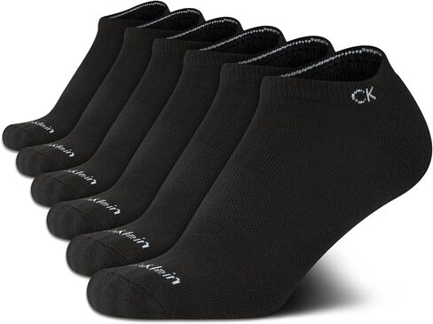 Calvin Klein Girls No Show Socks - 6 Pack Athletic Low Cut Socks for Girls (M -L) in Kuwait