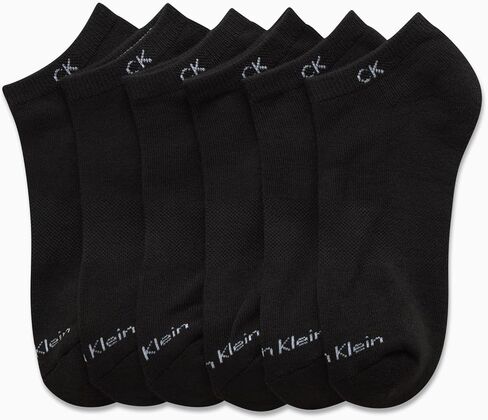 Calvin Klein Girls No Show Socks - 6 Pack Athletic Low Cut Socks for Girls (M -L) in Kuwait
