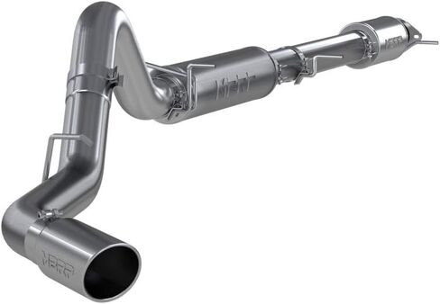 MBRP Exhaust S5093AL Cat Back Performance Exhaust System 4 in. Tubing Single Side Exit Aluminized Cat Back Performance Exhaust System in Saudi Arabia