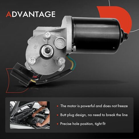 A-Premium Front Windshield Wiper Motor Compatible with Land Rover Freelander 2002 2003 2004 2005, Sport Utility, 5-Pin, Replace# DLB101540, DLB101541 in Saudi Arabia