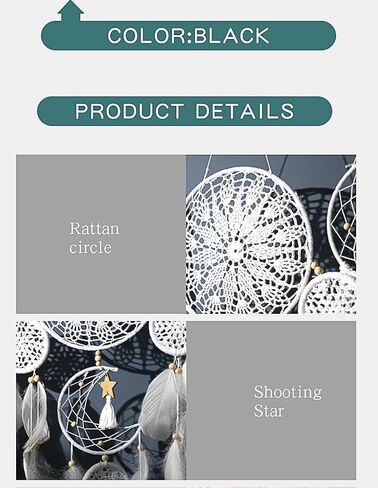5 Pack Bohemian Ornaments,Dreamcatcher Gift Boho Native American Decor, Handmade Dreamcatcher for Girls, Boys, Adults, Kids Room,Witchy Gifts (Camel) in Saudi Arabia