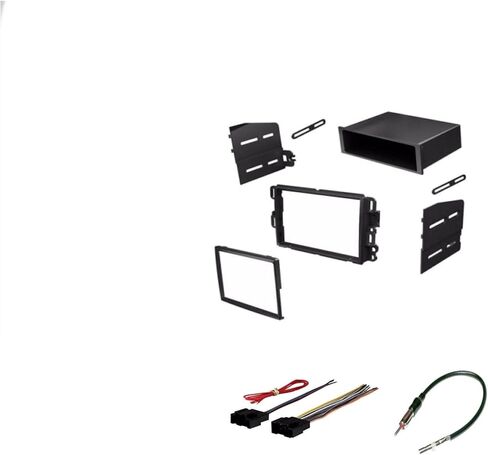 التثبيت Stereo التثبيت Stereo Single DIN DIN DASH مجموعة الأسلاك تسخير سوزوكي ، لزحل ، من أجل بونتياك ، من أجل GMC ، من أجل CHEVY ، من أجل BUICK GM1598AB 70-2104 GWH-406 99-3305 Chra16 40-CR10 GM17B GMM06 in Kuwait