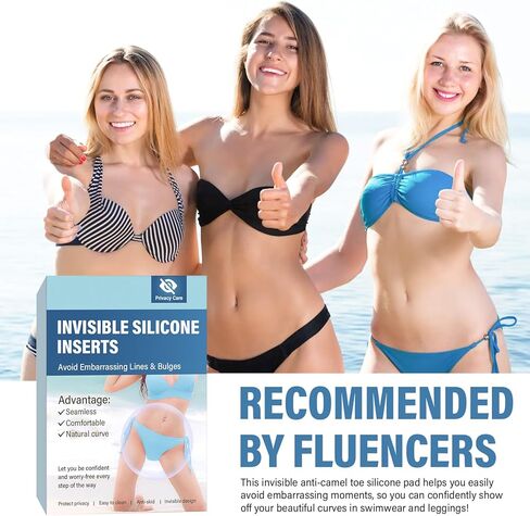 وسادة تجانس لخط الملابس ، 4 أجهزة كمبيوتر سليكون غير مرئية ، وسادات سلسة لا تشوبها شائبة للبيكيني ، ملابس السباحة ، طماق ، سروال اليوغا ، درع تجانس قابل لإعادة الاستخدام ، سهلة الاستخدام والحمل in Kuwait