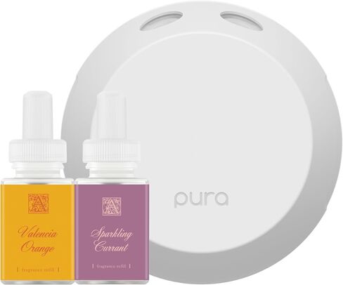 مجموعة Starter STARTER PURA SMART HOME STARTER - PURA 4 - ناشر الرائحة للمنزل - تشمل روائح العطور - صندوق مربع ، حليب وإعادة تعبئة رائحة القطن المغسولة in Saudi Arabia
