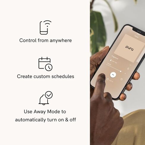 مجموعة Starter STARTER PURA SMART HOME STARTER - PURA 4 - ناشر الرائحة للمنزل - تشمل روائح العطور - صندوق مربع ، حليب وإعادة تعبئة رائحة القطن المغسولة in Saudi Arabia