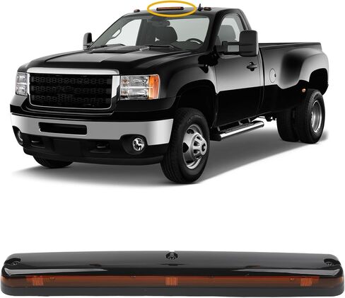 Dasbecan 923-101 Roof Marker Light Compatible with 2007-2014 GMC Sierra Chevrolet Silverado 2500HD 3500HD Replace# 15200082 20929614 20966093 in Saudi Arabia