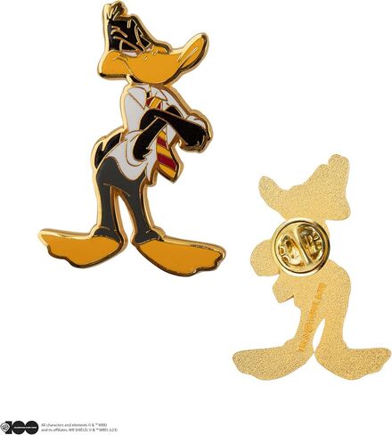 Cinereplicas Bugs Bunny & Daffy Duck in Hogwarts/Tweety & Sylvester/Bugs Bunny and Daffy Duck Set of 2 Metal Pins ~ 5 cm – Official Licence in Saudi Arabia