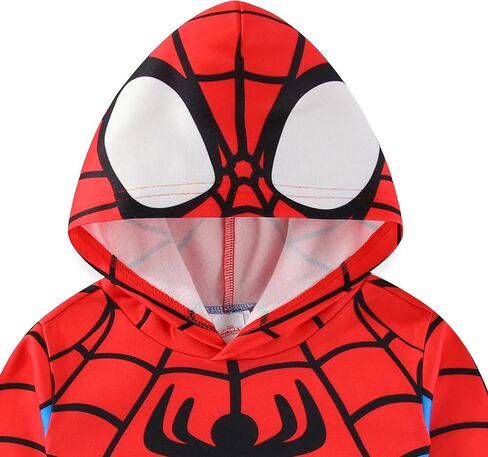 Marvel Spider-Man Boys Pullover Hoodie لطفل صغير وأطفال كبير in Kuwait