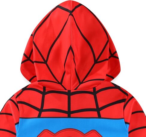 Marvel Spider-Man Boys Pullover Hoodie لطفل صغير وأطفال كبير in Saudi Arabia