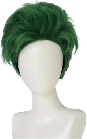Kadiya Boys Cosplay Wig Full Hair Heat Resistant Black Fashion Synthetic Hair in Kuwait