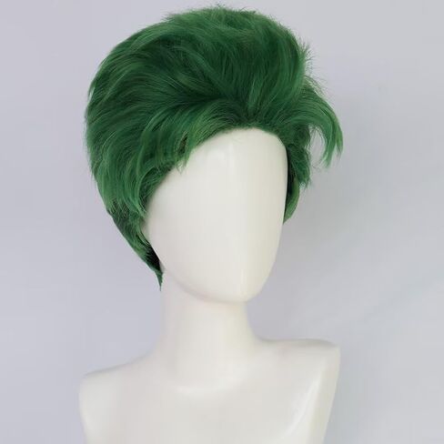 Kadiya Boys Cosplay Wig Full Hair Heat Resistant Black Fashion Synthetic Hair in Kuwait