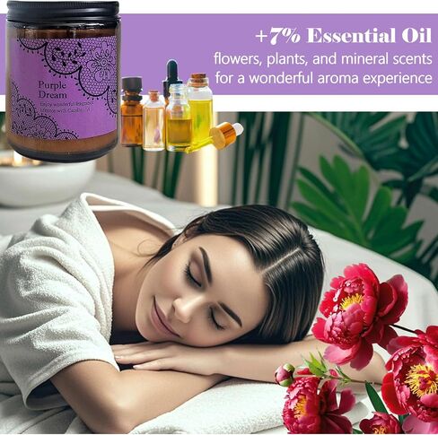 شمعة معطرة شمعة بوني معطرة شمعة شمعة 7 ٪ من الزيوت العطرية المعطرة in Saudi Arabia