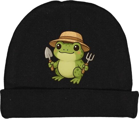 inktastic cottagecore frog gardener قبعة قبعة صغيرة in Kuwait