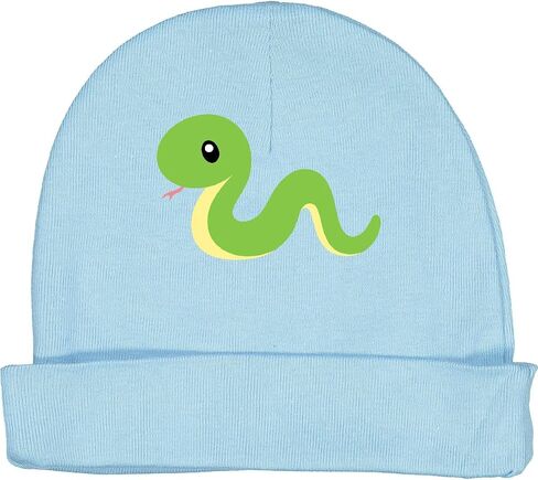 inktastic Cute Snake, Little, Baby, Green Snake Baby Beanie Hat in Saudi Arabia