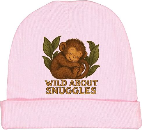 القرد اللطيف اللطيف حول Snuggles jungle موضوع قبعة الأطفال in Saudi Arabia