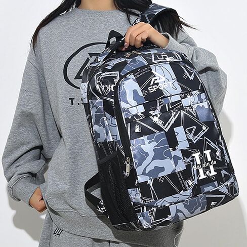 Camouflage Teenagers Backpack Nylon Elementary School Bags Durable Students Bookbags Senior School Shoulder Bag (pink) in Saudi Arabia