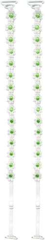 Decorative Flower Invisible Bra Straps,Detachable Floral Spaghetti Straps,Swimsuit Strap Replacement in Kuwait