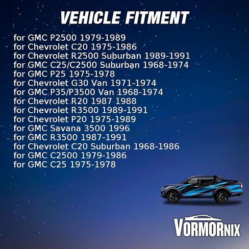 Front Upper Suspension Control Arm Shaft Kit for Chevrolet C20 Suburban C30 Pickup 1963 1964 1965 1966 1967 1968 1969 1970 1971 1972 1973 1974 1975 1976 1977 1978-1986 2 PCS in Saudi Arabia