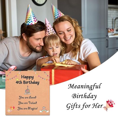Leyung Birthday Gifts for Girls, Beaded Bracelet Birthday Decorations Gifts for 3 4 5 6 7 Year Old Girls Daughter Granddaughter Niece Sister in Saudi Arabia