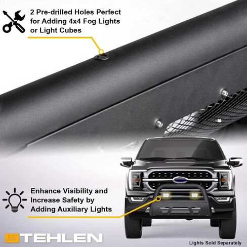 733469494089 متوافق مع 2016-2022 Toyota Tacoma 3 "STODDED MESH Series Bull - Matte Black in Kuwait