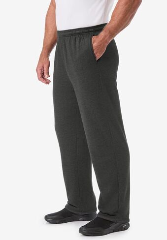 KingSize Men's Big & Tall Sherpa Lined Full Elastic Sweatpants in Saudi Arabia