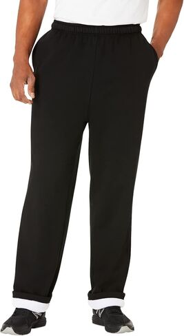 KingSize Men's Big & Tall Sherpa Lined Full Elastic Sweatpants in Saudi Arabia