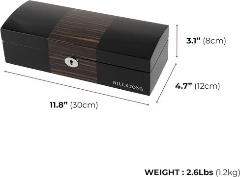 BILLSTONE Watch Box - Oxford 5 – Watch Box Case for Rolex in Saudi Arabia