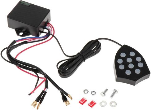 12-24V Car Van Electric Horn Controller Control Unit Auto Accessory Control Box, 10 Sound in Saudi Arabia