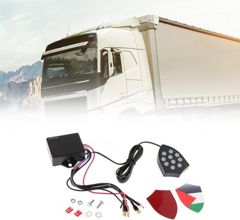 12-24V Car Van Electric Horn Controller Control Unit Auto Accessory Control Box, 10 Sound in Saudi Arabia
