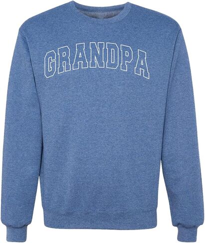 Wild Bobby Father's Day Vintage Varsity Letters Unisex Crewneck Sweatshirt in Saudi Arabia