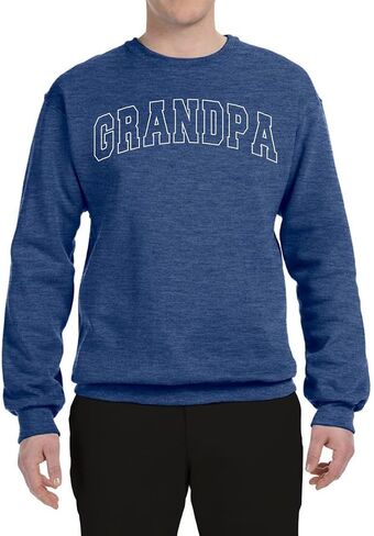 Wild Bobby Father's Day Vintage Varsity Letters Unisex Crewneck Sweatshirt in Saudi Arabia