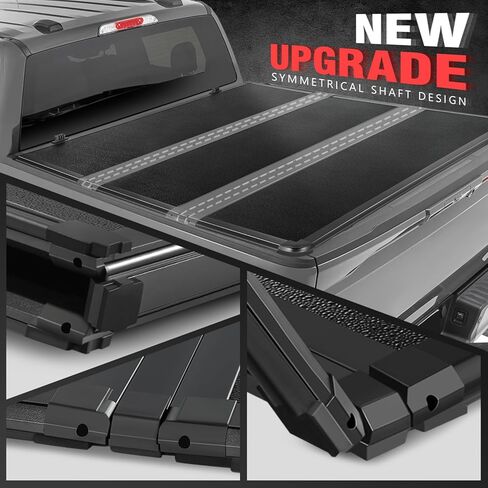 DNA Motoring TTC-RU-005 Soft Vinyl Roll-Up Tonneau Cover Compatible with 99-16 F-250 F-350 F-450 Super Duty 6.5Ft Fleetside Bed in Saudi Arabia